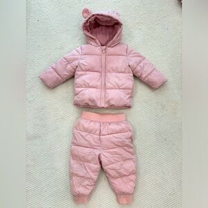 Old Navy 2 piece winter puffer set